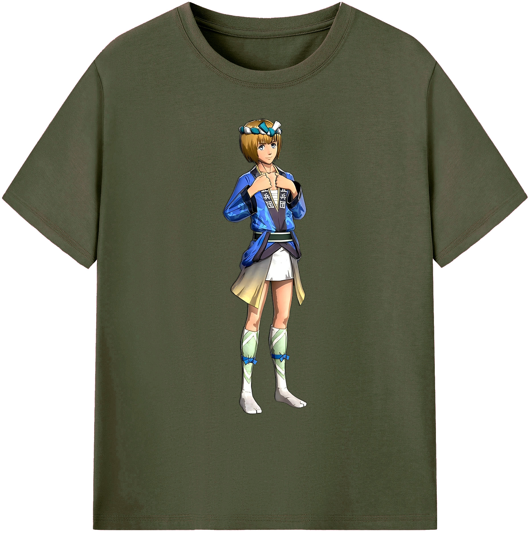 （画像用） 進撃の巨人 アルミン·アルレルト Attack on Titan Armin Arlert 綿100％ メンズ半袖Tシャツ｜肌触りやわらか＆通気性
